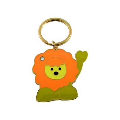 কেনা পশু কাস্টম মেটাল Keychains বিক্রেতা প্রচারমূলক মিষ্টি কার্টুন Key Ring Bespoke অনলাইনে উৎপাদন