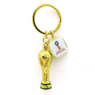 কেনা Miniature Russia World Cup Trophy Keychain Soccer Race Keyring Design অনলাইনে উৎপাদন
